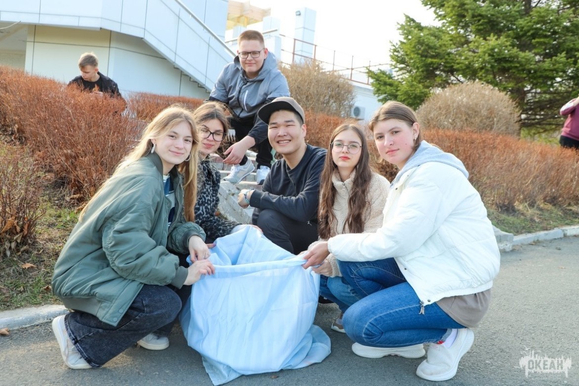 Океанцы присоединились к акции «Всероссийский субботник»