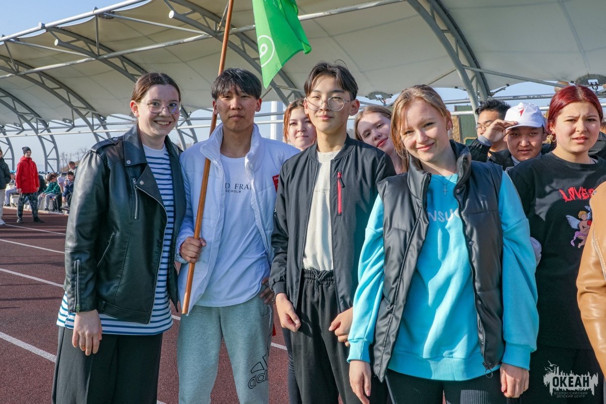 Во Всероссийком детском центре «Океан» более 200 школьников приняли участие в «Забеге Победы»