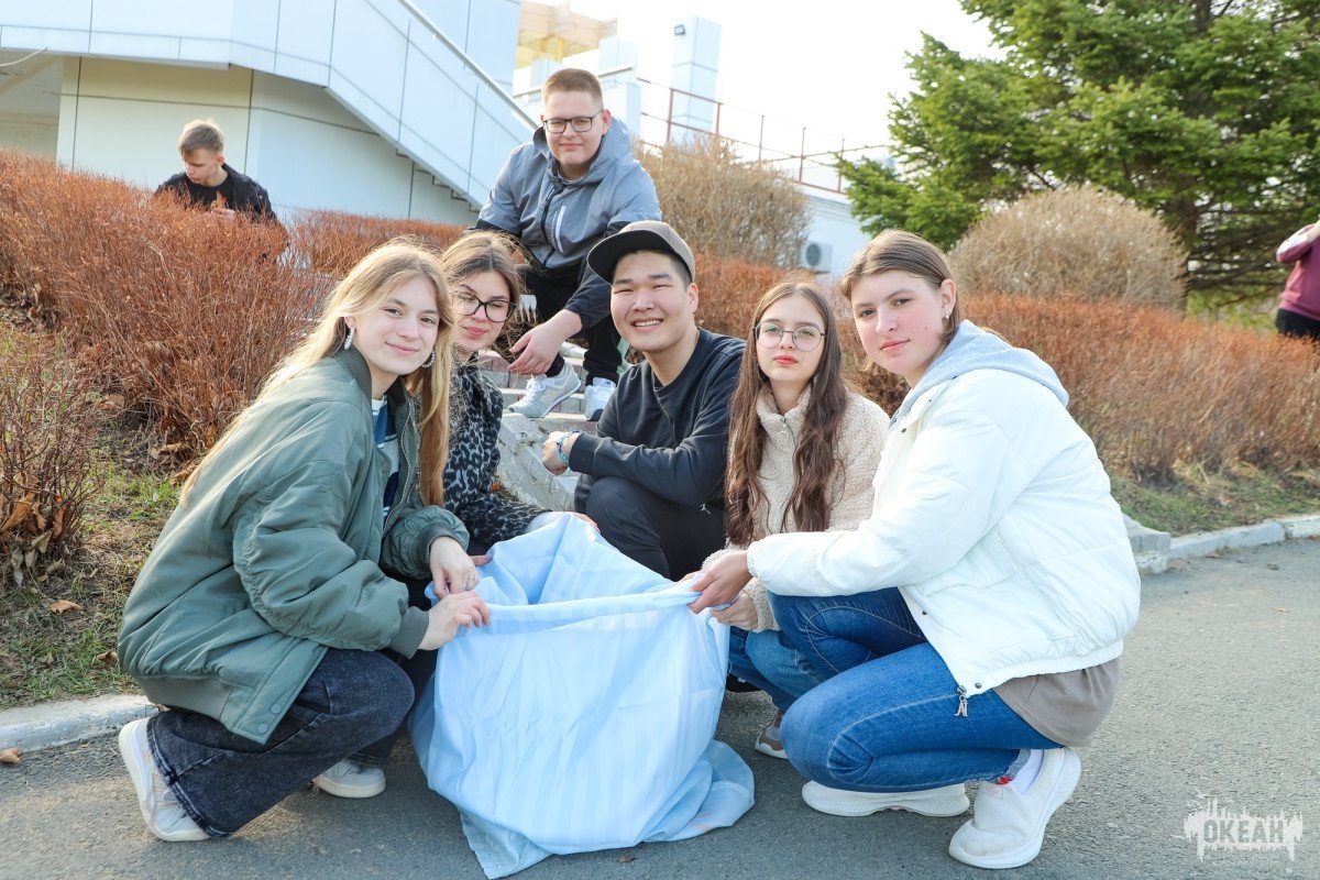 Океанцы присоединились к акции «Всероссийский субботник»