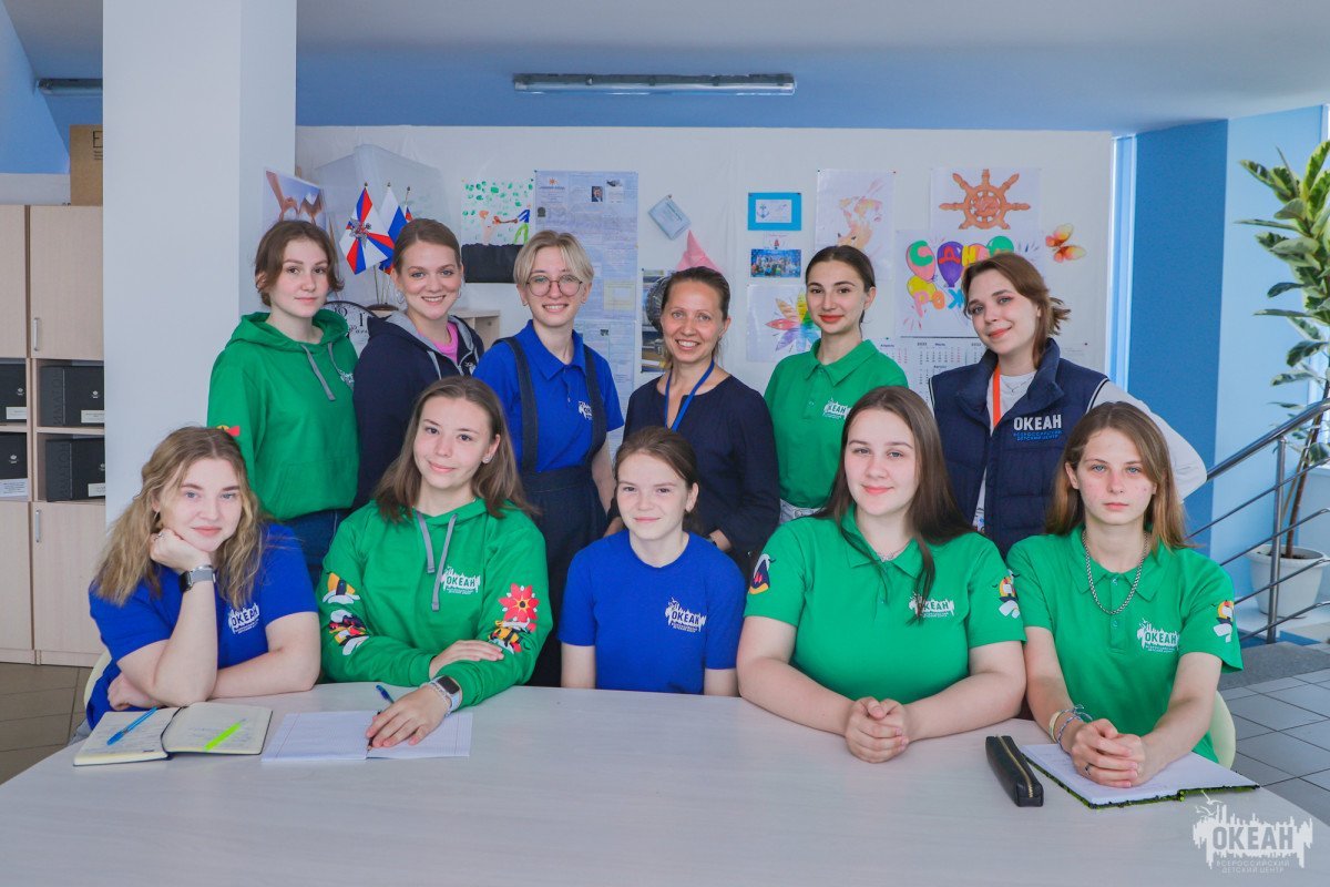 Вожатые «Океана» готовятся встретить участников программы «Океанский марафон активностей»