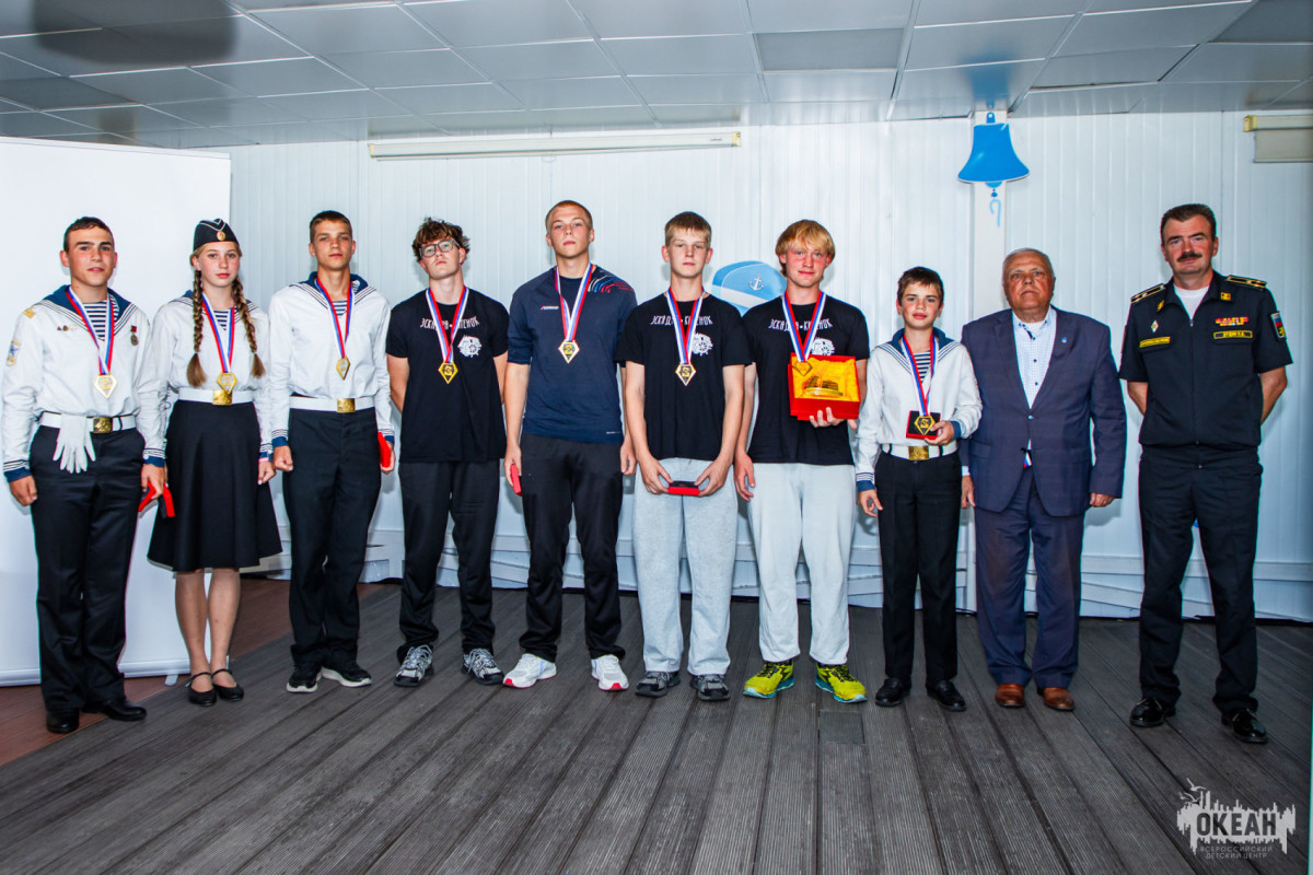 В ВДЦ «Океан» прошла церемония награждения дружины «Океанская Эскадра»